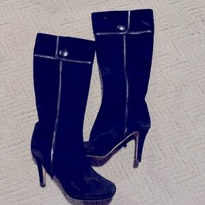 Kate Spade leather & suede boots